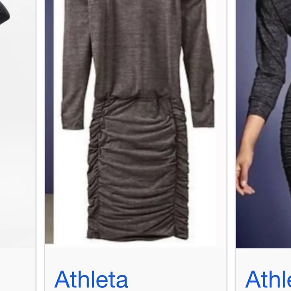 Athletes Brown Tulip Dress - Picture 2 of 6